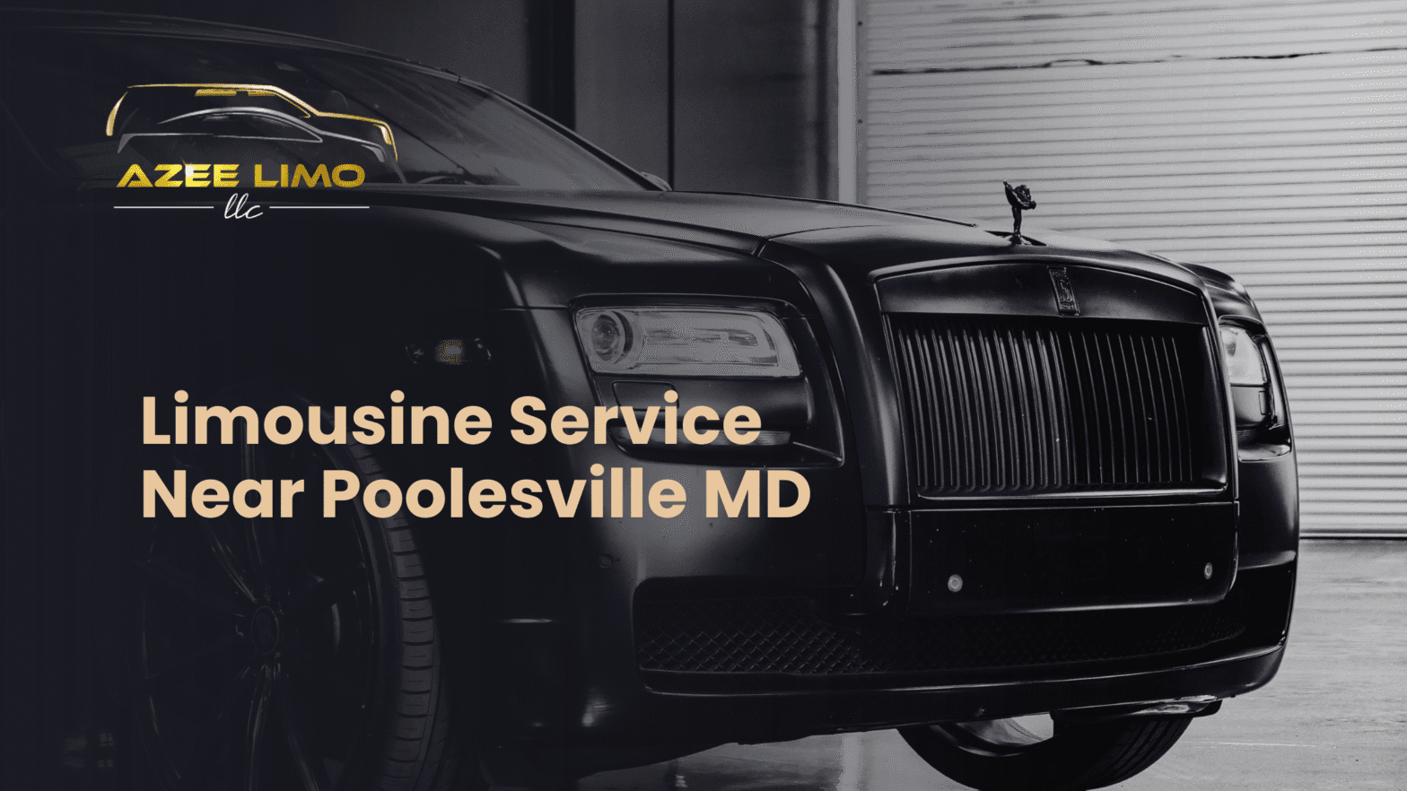 Black Car Service Near Poolesville MD – Ride in Style with Azee Limo
