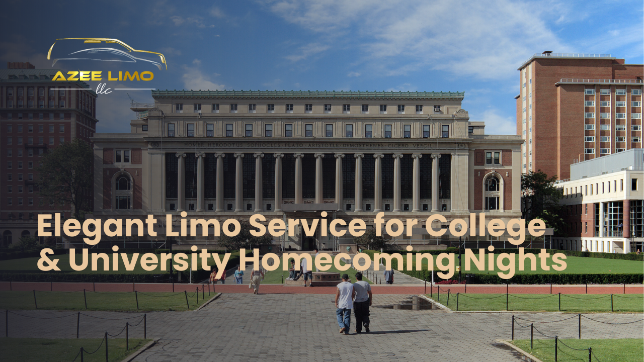 Elegant Limo Service for College & University Homecoming