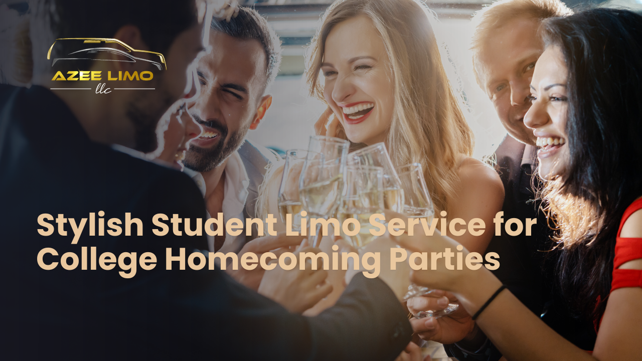 Stylish Student Limo Service for College Homecoming Parties