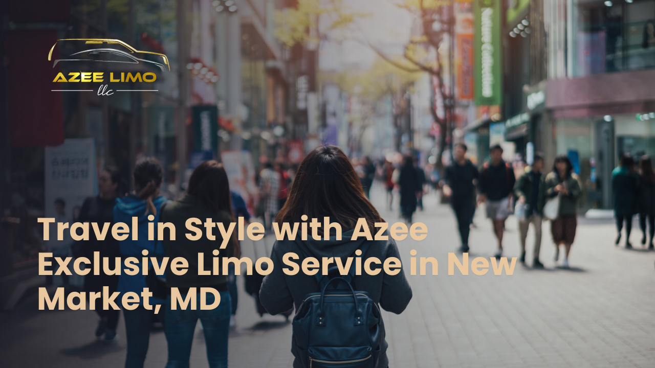 Ride in elegance with Azeelimo — New Market’s trusted luxury limo service.