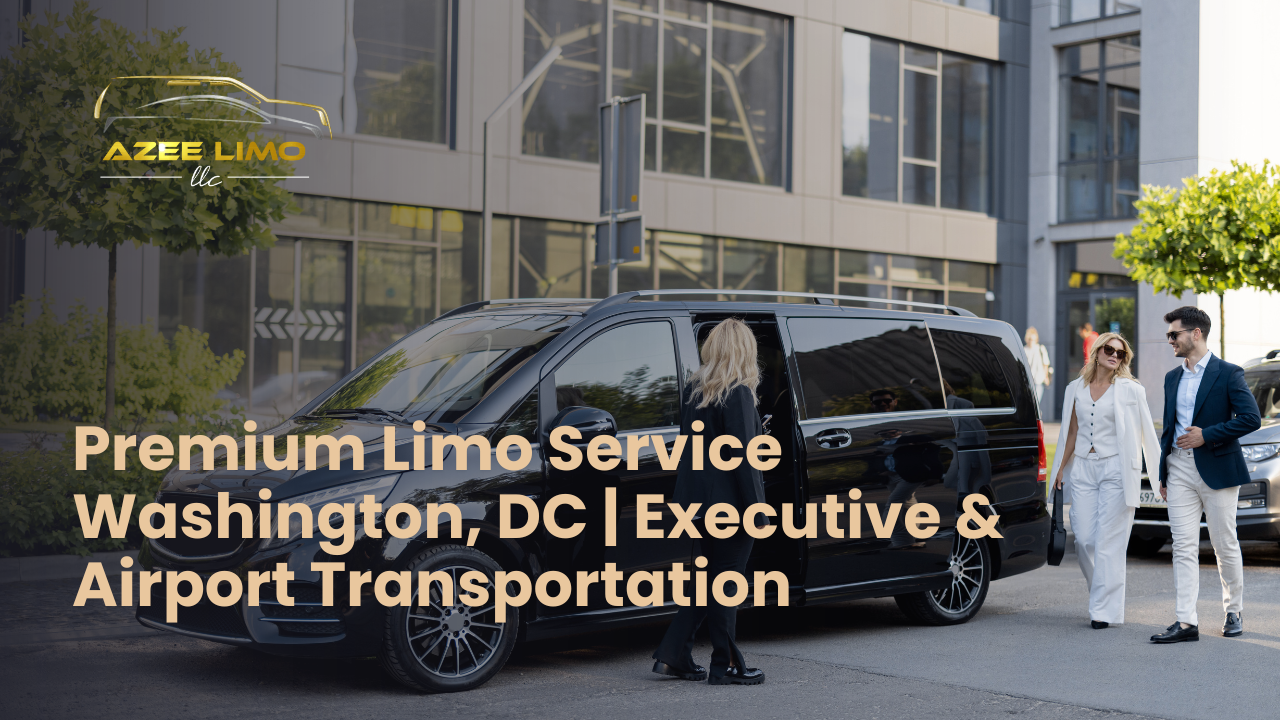 Travel in style with Azee Limo’s premium Washington DC service — reliable chauffeurs, luxury vehicles, and smooth executive transportation.
