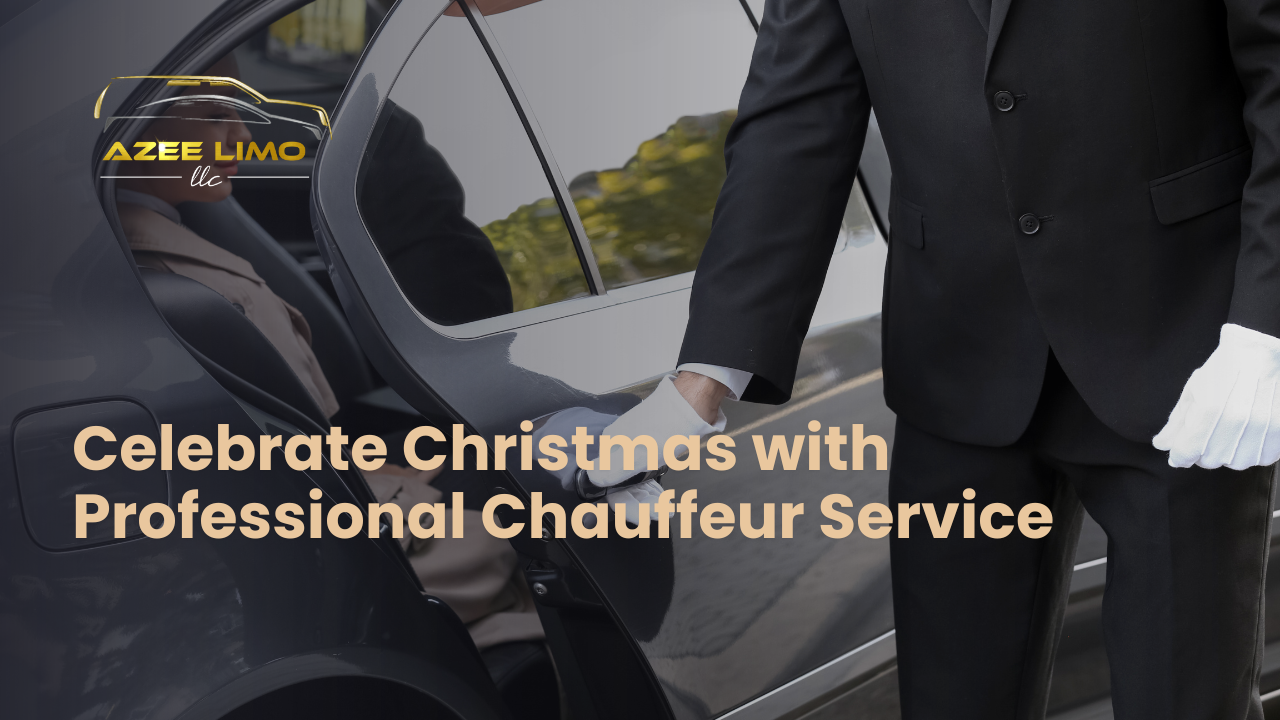 Book your professional Christmas chauffeur service today with Azee Limo and enjoy safe, luxury, and stress-free holiday travel.